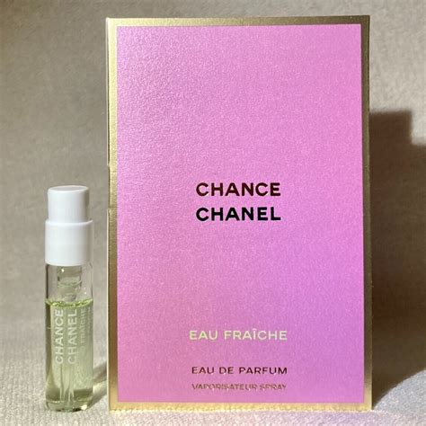 chanel chance sample size|chanel chance eau fraiche sample.